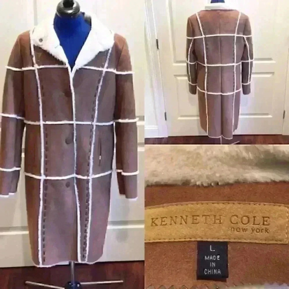 KENNETH Cole Microfiber Suede Feeling Long… - Picture 1 of 7